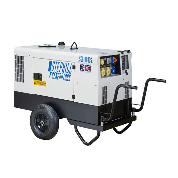 Generator S/Silenced Diesel 10kva