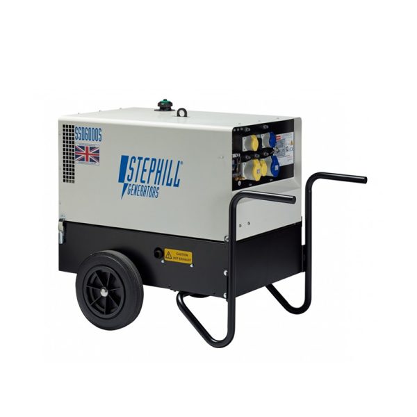 Generator S/Silenced Diesel 6kva